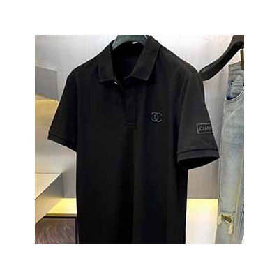 GUCCI GG LOGO COLLAR T SHIRT - 구찌 GG로고 반팔 카라 티셔츠