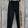 BURBERRY CHECK LOGO JOGGER PANTS - 버버리 체크 로고 조거 팬츠