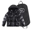 PRADA BLACK SHINY RE-NYLON DOWN JACKET - 프라다 블랙 샤이니 리나일론 다운자켓