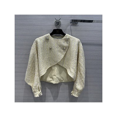 CHANEL 23S CAPE JACKET - 샤넬 23S 여성 케이프 자켓