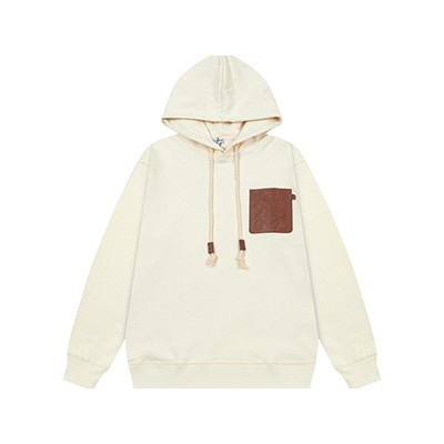 LOEWE ANAGRAM HOOD SHIRT - 로에베 아나그램 후드 티셔츠