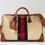  GUCCI VINTAGE CANVAS CARRYON DUFFLE BAG - 구찌 빈티지 캔버스 캐리온 더플 백