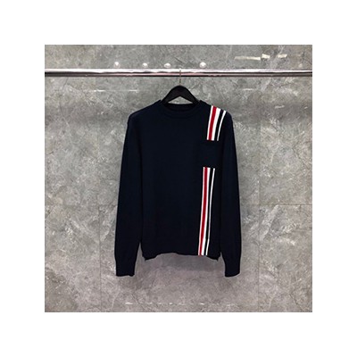 THOM BROWN INTARSIA WOOL KNIT - 톰브라운 인타르시아 울 니트