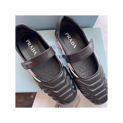 PRADA BALLERINA FLAT SHOES - 프라다 발레리나 플랫슈즈