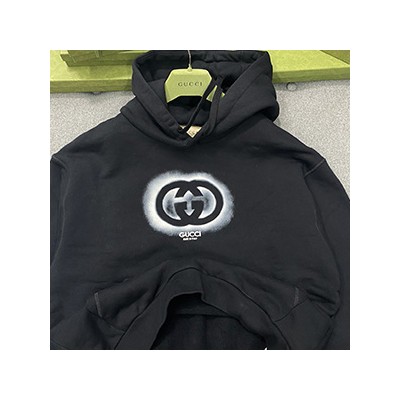 GUCCI GG LOGO HOOD SHIRT - 구찌 GG로고 후드 티셔츠