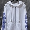 CHROMEHEARTS LOGO HOOD JIP UP - 크롬하츠 로고 후드 집업