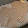 PRADA TRIANGLE LOGO T-SHIRT & PANTS - 프라다 트라이앵클 로고 티셔츠 & 팬츠