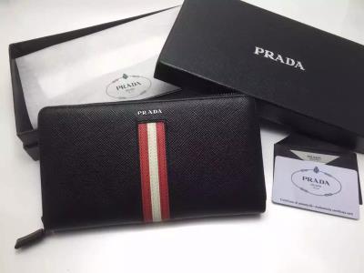 [2016 NEW ARRIVAL] PRADA WALLET - 프라다 남성용 장지갑