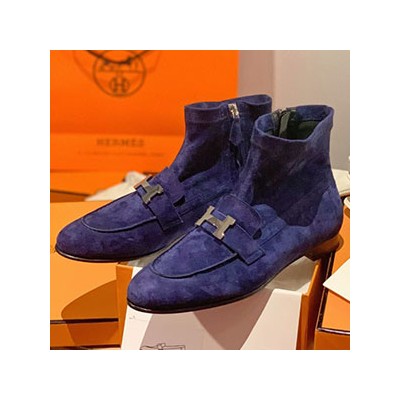 HERMES SAINT HONORE ANKLE BOOTS - 에르메스 생토노레 앵클부츠