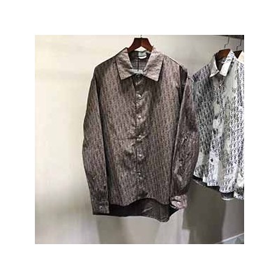 CHRISTIAN DIOR OBLIQUE KASURI SHIRT - 크리스찬 디올 오블리크 카스리 셔츠