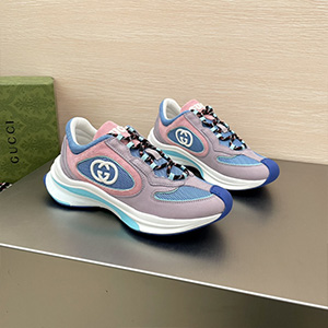 GUCCI GG LOGO RUN SNEAKERS - 구찌 GG로고 런 스니커즈