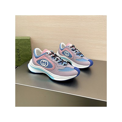 GUCCI GG LOGO RUN SNEAKERS - 구찌 GG로고 런 스니커즈