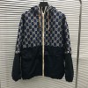 GUCCI DOUBLE G HOOD JIP PU JACKET - 구찌 더블 G 후드 집업 자켓