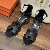 HERMES LEGEND WEDGE SANDAL - 에르메스 레전드 웨지 샌들