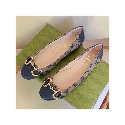 GUCCI HORSEBIT ROUND FLAT SHOES - 구찌 홀스빗 라운드 플랫슈즈