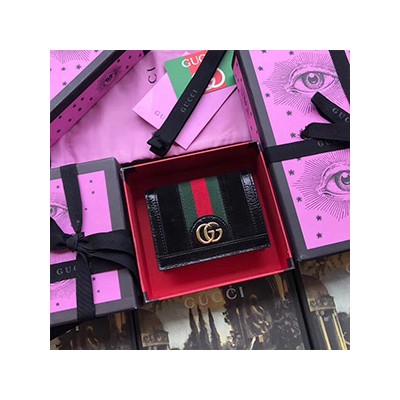 [2018 NEW ARRIVAL] GUCCI OPHIDIA GG SUPREME WALLET - 구찌 오피디아 GG 수프림 반지갑