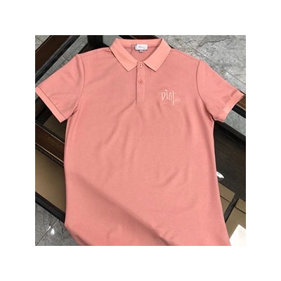 CHRISTIAN DIOR SHORT COLLAR T SHIRT - 디올 반팔 카라 티셔츠