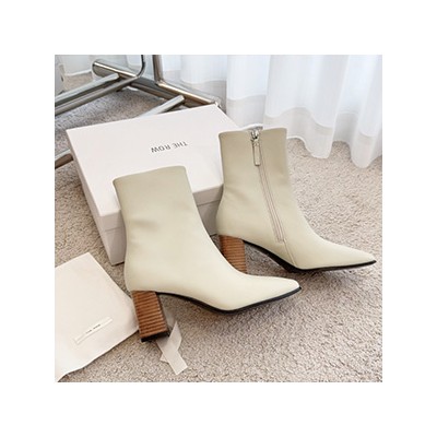 THE ROW ANKLE BOOTS - 더 로우 앵클부츠