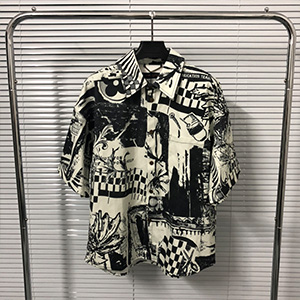 LOUIS VUITTON DNA SHIRT - 루이비통 DNA 반팔 셔츠