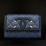 CHANEL GRAINED CALFSKIN FLAP WALLET A84447 - 샤넬 그레인드 카프스킨 플랩 중지갑 A84447