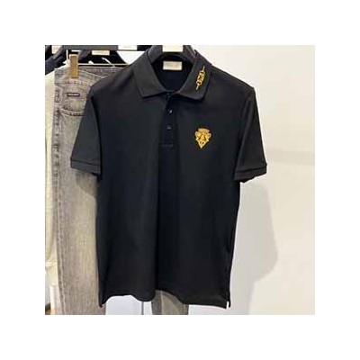 GUCCI 2022SS LOGO COLLAR T SHIRT - 구찌 로고 반팔 카라 티셔츠