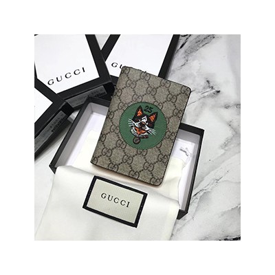 [UNIQUE ITEM] GUCCI GG SUPREME PASSPORT WALLETS - 구찌 GG 수프림 여권지갑