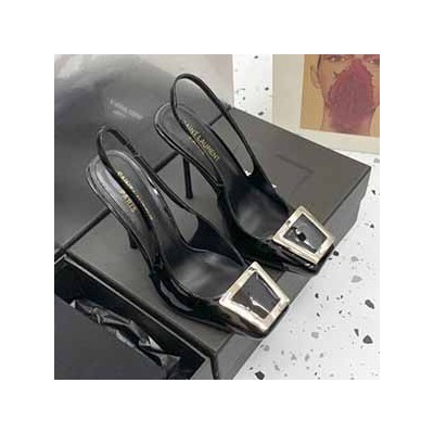 YVESSAINT LAURENT MAXINE SLINGBACK PUMPS - 입생로랑 맥신 슬링백 펌프스