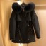 PRADA LADY FOX FUR HOODIE PADDING - 프라다 폭스퍼 후드 패딩