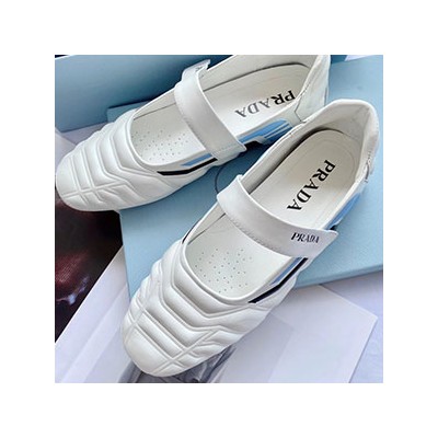 PRADA BALLERINA FLAT SHOES - 프라다 발레리나 플랫슈즈