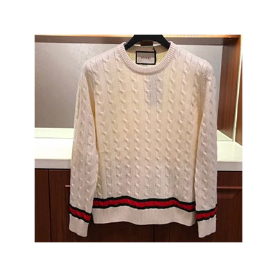 GUCCI CABLE KNIT SWEATER - 구찌 케이블 니트 스웨터