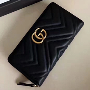 17SS GUCCI MARMONT WALLET - 17SS 구찌 마몽 마틀라쎄 장지갑