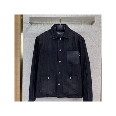 LOEWE ANAGRAM DENIM SHIRT - 로에베 아나그램 데님 셔츠