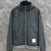 THOM BROWN JIP UP WINDBREAK JACKET - 톰브라운 집업 바람막이 자켓