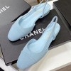 CHANEL SLING BACK FLAT SHOES - 샤넬 슬링백 플랫 슈즈