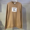 BURBERRY LOGO MAN TO MAN T-SHIRT - 버버리 로고 맨투맨 티셔츠