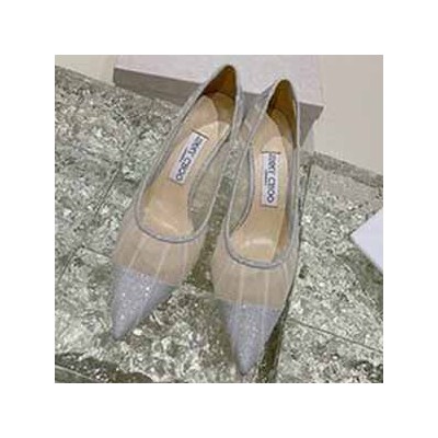 JIMMYCHOO FABRIC PUMPS - 지미추 패브릭 펌프스