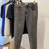 MONCLER BLACK DENIM JEANS - 몽클레어 블랙 데님 바지