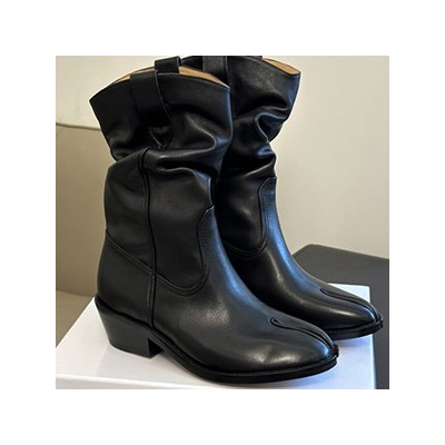 MAISON MARGIELA TABI WESTERN ANKLE BOOTS - 메종 마르지엘라 타비 웨스턴 앵클부츠