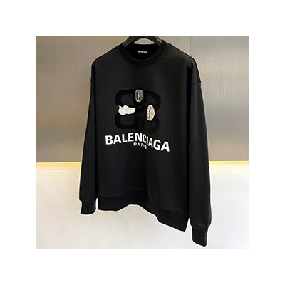 BALENCIAGA BB LOGO MAN TO MAN - 발렌시아가 로고 맨투맨