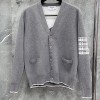 THOM BROWN AIRPLANE JACQUARD GARDIGAN - 톰브라운 플레인 자카드 가디건