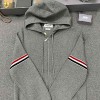 THOM BROWN KNIT HOOD JACKET - 톰브라운 니트 후드 자켓