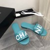 CHANEL LOGO SLIPPER - 샤넬 로고 슬리퍼