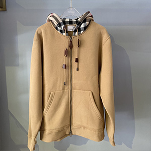 BURBERRY CHECK HOOD ZIP UP JACKET - 버버리 체크 후드 집업 자켓