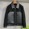 LOUIS VUITTON MONOGRAM MIX LEATHER WORKWEAR JACKET - 루이비통 모노그램 믹스레더 워커웨어 자켓