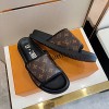 [NEW ARRIVAL] LOUIS VUITTON NBA MIAMI MULE SLIPPER - 루이비통 NBA 미아미 뮬 슬리퍼