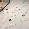 [2017 NEW ARRIVAL] THOM BROWNE CARD WALLET - 톰브라운 화이트 남녀공용 카드지갑