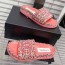 CHANEL TWEED SLIPPER - 샤넬 트위드 여성용 슬리퍼