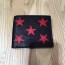 YVESSAINT LAURENT LEATHER STAR PRINT WALLET - 입생로랑 가죽 별 프린트 지갑