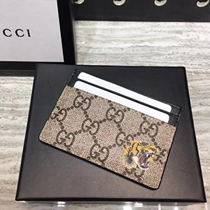 [GOOD ITEM] GUCCI GG SUPREME CARD WALLET - 구찌 GG 수프림 카드 지갑