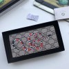 [2018 NEW ARRIVAL] GUCCI GG SUPREME SNAKE WALLET - 구찌 GG 수프림 스네이크 장지갑